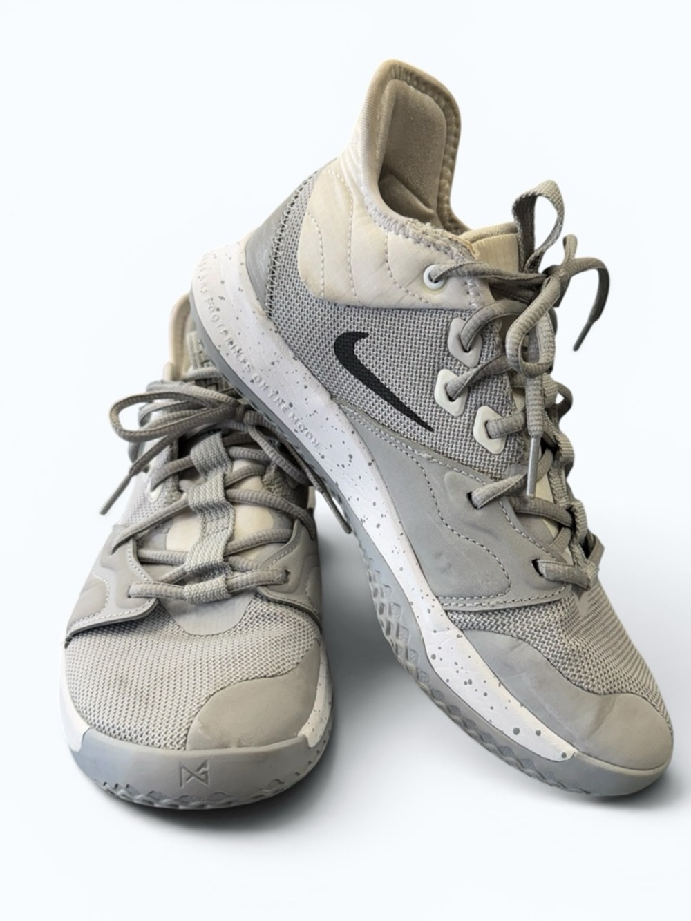 Nike PG 3 TB Wolf Grey' Low Too Basketball Shoes Size 6 - Picture 11 of 13